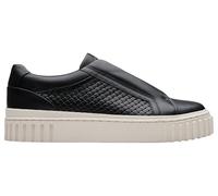 Clarks Femme Mayhill Bay Basket, Black Leather, 37 EU