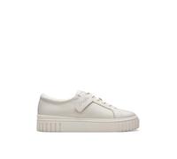 Clarks Damen 261778174 Sneaker, Off White Lea, 35.5 EU