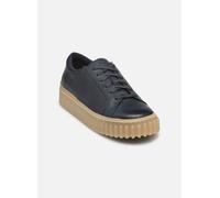 Clarks Premium Mayhill Walk Sneaker für Damen, Marineblau, Leder, 36.5 EU, Marineblau (Leder), 36.5 EU