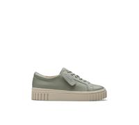 Clarks Damen Mayhill Walk Sneaker, Light Green Lea, 37 EU