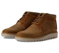 Clarks Men's Barnes Plain Oxford Boot, Tan Leather, 7