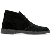 Clarks Men's Bushacre 2 Chukka Boot, Schwarzes Wildleder, 8 Wide