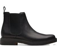 Clarks Men's Clarkdale Easy Chelsea Boot, Schwarz Leder, 43 EU