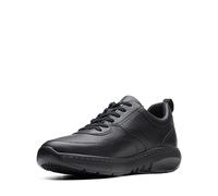 Clarks Herren Clarkspro Lace Oxford, Schwarz Leder, 44 EU