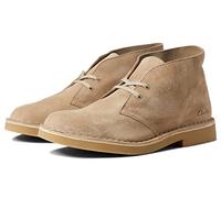 Clarks Men's Derby, Sandfarbenes Wildleder, 44 EU
