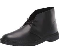 Clarks Men's Desert Boot 261382 Chukka, Black Polished, 43 EU