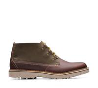 Clarks Herren Eastford Mid Chukka-Stiefel, Dark Brown Combination, 41 EU