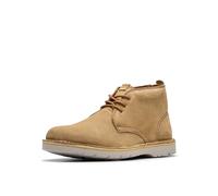 Clarks Originals Chukka-Boot Eastridge Mid Herren Sandfarbenes Wildleder Größe 46