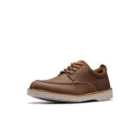 Clarks Men's Eastridge Moc Oxford, Bienenwachs-Leder, 9.5 Wide