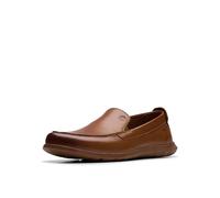 Clarks Men's Flexway Step Loafer, Hellbraunes Leder, 10.5 Wide