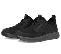 Clarks Men's Motion Trek Ez Sneaker, Schwarz Leder, 47 EU