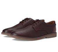 Clarks Herren Radcliff Low Oxford, Mahagoni Kombi-Leder, 46 EU
