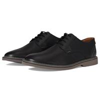 Clarks Men's Radcliff Low Oxford, Schwarz Leder, 43 EU