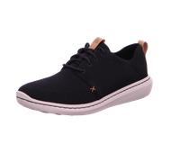 Clarks Originals Herren Schnürschuh Step Urban Mix – herausnehmbares Fußbett – Schwarz Gr. 44