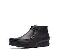 Clarks Men's Shacre Boot Ankle, Black Leather, 8.5