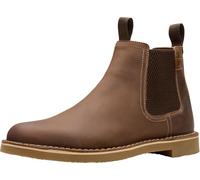 Clarks Men's Shepton Easy Chelsea Boot, Bienenwachs-Leder, 42.5 EU