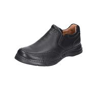 Clarks Originals Slipper Un BrawleyStep 26151788 Leder Schwarz Standard Fit Herren Größe 44,5
