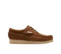Clarks Men's Wallabee Oxford, Cola Veloursleder, 47 EU