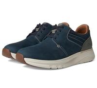 Clarks Motion Trek Herren-Sneaker mit einfarbigem Zehenbereich, Marineblaue Kombination, 9.5 Wide