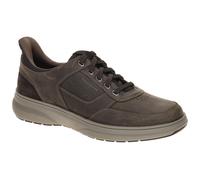 CLARKS Unisex Mullan Easy Shoes, Dark Brown Lea, 47 EU