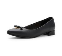 Clarks Natalyn Damenpumpe, Trim, Leder Schwarz, 42 EU Ancho