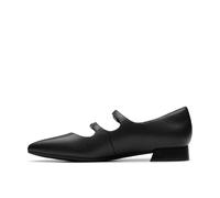 Clarks Natalyn Lane Damen-Schuhe Mary Jane, Schwarz Leder, 12