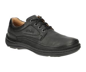 Clarks Nature 3 Schuhe schwarz - Größe 44,5