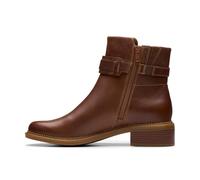Clarks Neva Buckle Womens British Tan, 4.5