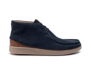 Clarks Oakland Mid Mens Blue Stiefel EU 40 / UK 6,5