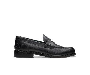Clarks Originals Craft James Loafer Black Leather EU43