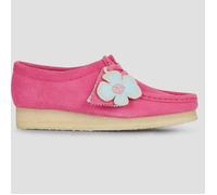 Clarks Originals Damenschuhe Wallabee. in Rosa 40