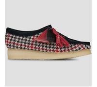 Clarks Originals WMNS Wallabee Schwarz/Weiss/Rot 36