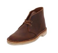 Clarks Desert Leather Braune Herren Stiefel
