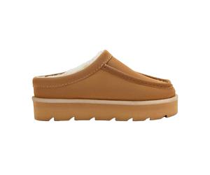 Clarks Originals - "Meare" Mules für Damen, Wildleder, Grob flach (Braun) EU 39/UK 6