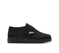 Clarks Originals Men's Desert Trek Shoes Black Suede