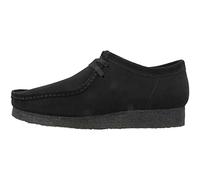 Clarks Originals Mixte Wallabee Chaussures à Lacets, Noir SDE, 44 EU