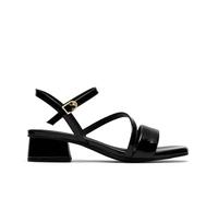 Clarks Originals Unisex Serina35 Strap Shoe, Black Pat, 37 EU