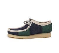 Clarks Originals Wallabee 46 / Blue / Green Stripe