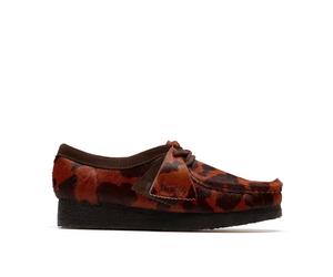 Clarks Originals Wallabee Brown Animal Cow Print Wmns EU39