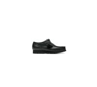 Schnürschuh CLARKS "Wallabee", Herren, Gr. 43, schwarz, Schuhe, mit Vibram-Sohle (92670444-43) schwarz