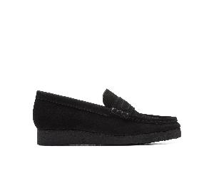 Clarks Originals Wallabee Loafer Black Wmns EU40