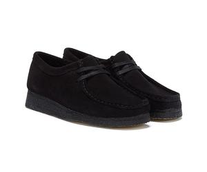 Clarks Originals Wallabee Suede Damen Schuhe - (Schwarz) EU 38 / UK 5