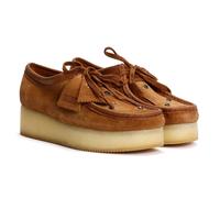 Clarks Originals Wallacraft Bee Damen Wildlederschuhe In Braun EU 38 / UK 5
