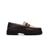 Clarks Originals Yukoner Penny Brown Combi Lea EU44.5