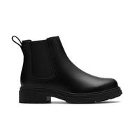 Stiefelette CLARKS "Orinoco 3 Lane", Damen, Gr. 40, schwarz, Leder, Schuhe Stiefelette, mit dehnbarem Einsatz (13045835-40) schwarz