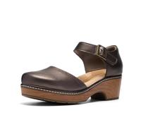 Clarks Paizlee Leah für Damen, Metallic, Leder, 8