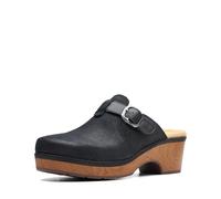 Clarks Paizlee Nora Hausschuh, Schwarzes Wildleder, 40 EU