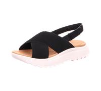 Clarks Plateau Sandaletten für Damen, schwarz, Größe 37 EU / 4 UK