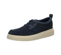 Clarks Originals Herren Derby Schnürhalbschuhe Polden Moc Navy Suede Größe 41