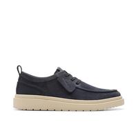 Clarks Polden Moc Mens Grey Canvas, 6